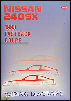 1993 Nissan 240SX Wiring Diagram Manual Original