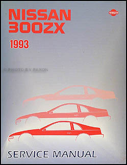 1993 Nissan 300ZX Repair Manual Original