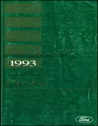 1993 Ford Probe Repair Shop Manual Original