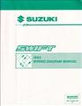 1993-1994 Suzuki Swift Wiring Diagram Manual Original
