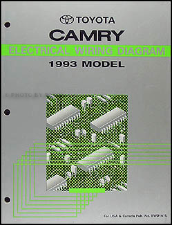 1993 Toyota Camry Wiring Diagram Manual  93 Toyota Camry Radio Wiring Diagram    Faxon Auto Literature