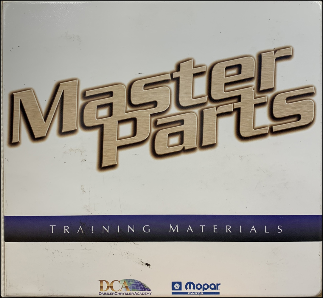1994-1999 MoPar Master Parts Training Album Original