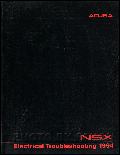 1994 Acura NSX Electrical Troubleshooting Manual Original