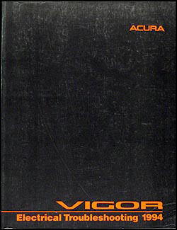 1994 Acura Vigor Electrical Troubleshooting Manual Original