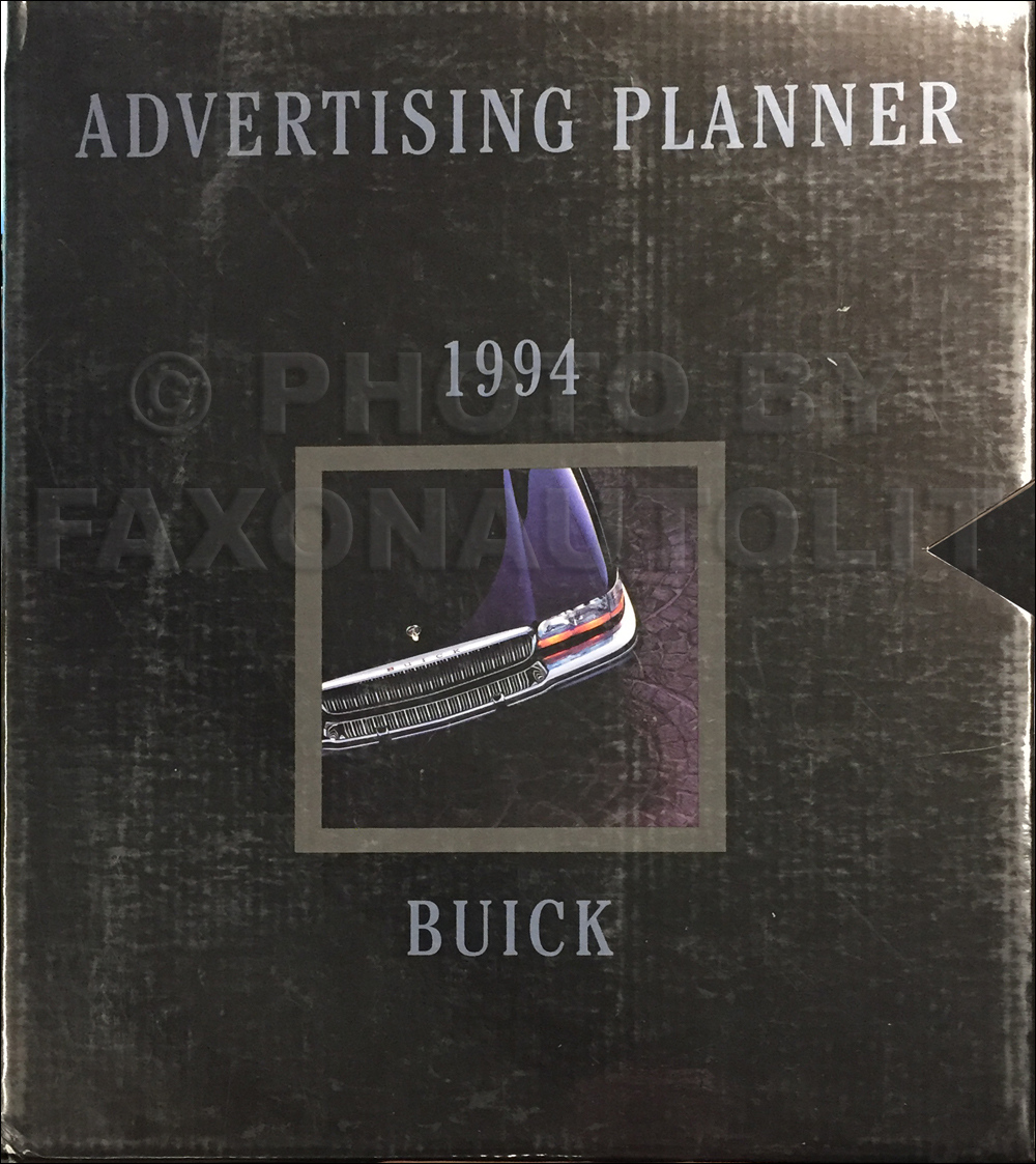 1994 Buick Dealer Advertising Planner Original