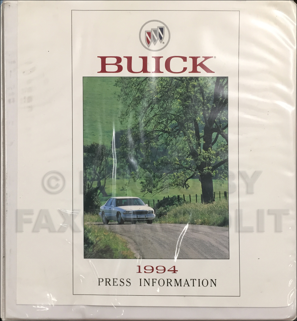 1994 Buick Press Portfolio With Photos Original