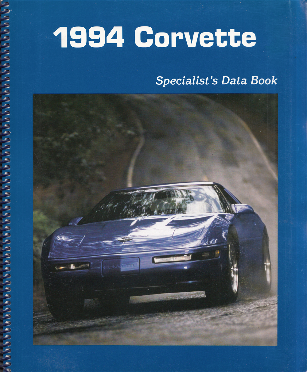 1994 Chevrolet Corvette Color & Upholstery Dealer Album/Data Book Original 