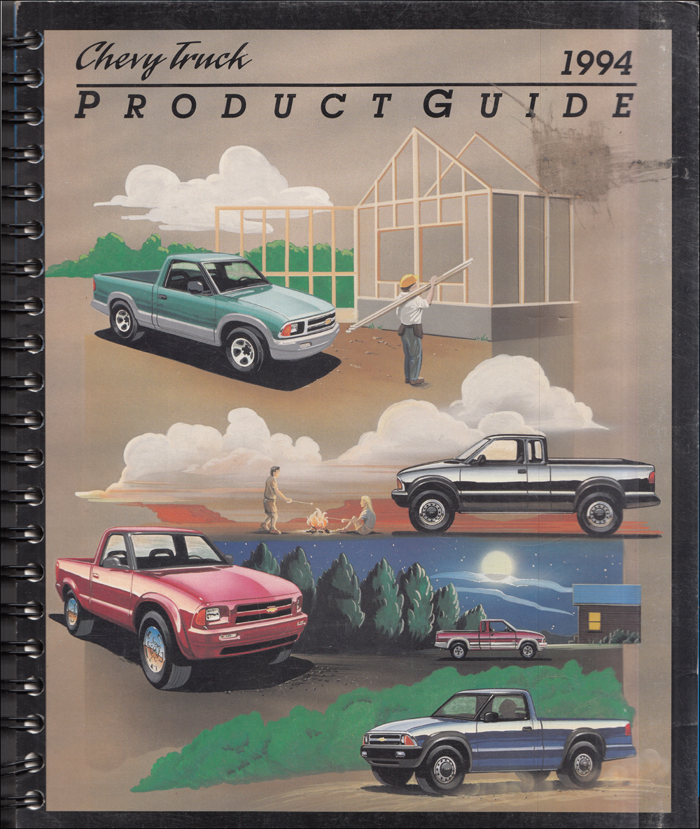 1994 Chevrolet Truck Data Book Dealer Album Original