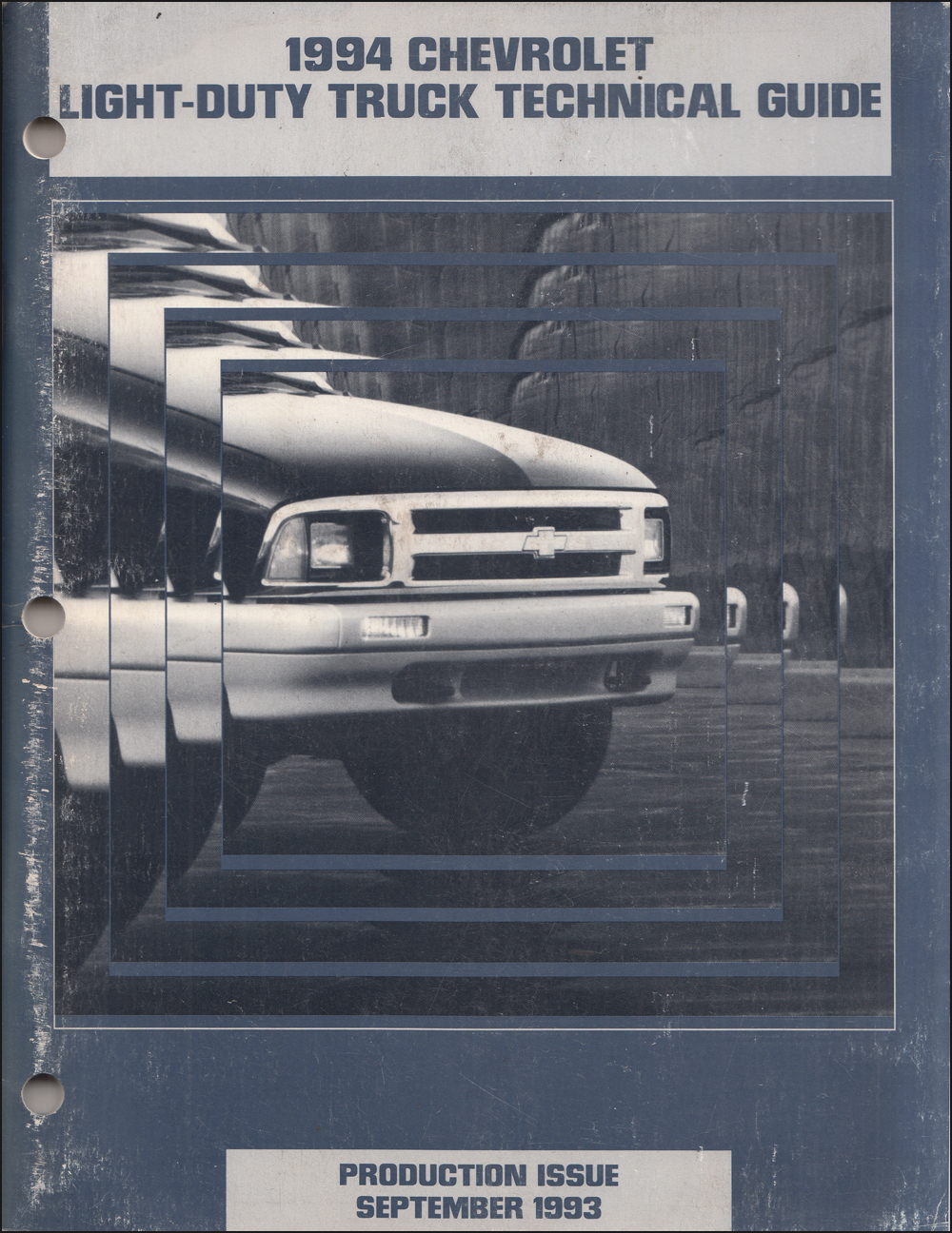 1994 Chevrolet Truck Technical Guide Dealer Album Original Production Issue