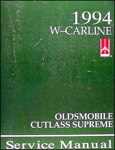1994 Oldsmobile Cutlass Supreme Shop Manual Original