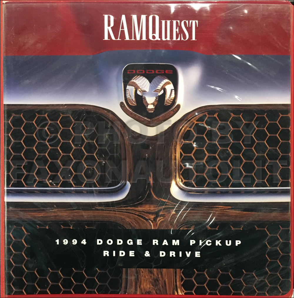 1994 Dodge Ram Truck Test Drive Dealer Album Original