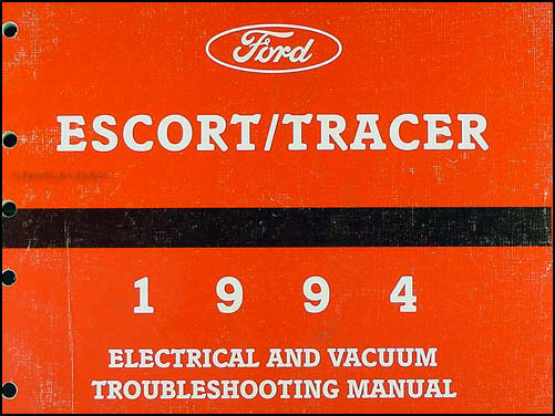 1994 Ford Escort Mercury Tracer Electrical Troubleshooting Manual