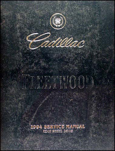 1994 Cadillac Fleetwood & Brougham Shop Manual Original