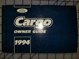 1994 Ford Cargo Owner's Manual Original