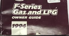1994 Ford F-600 and F-700 Truck Gas and LPG Owner's Manual