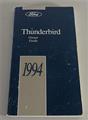 1994 Ford Thunderbird Owner's Manual Original