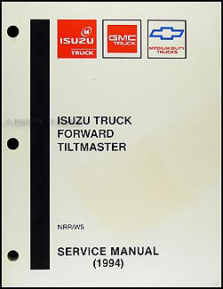 1994 NRR & W5 Truck Repair Manual Original 