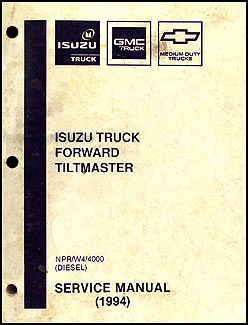 1994 NPR & W4 Diesel Repair Manual Reprint