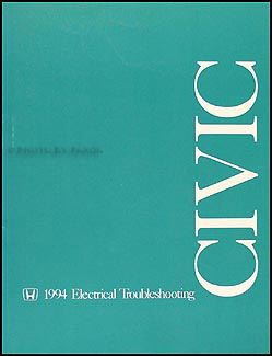 1994 Honda Civic Electrical Troubleshooting Manual Original
