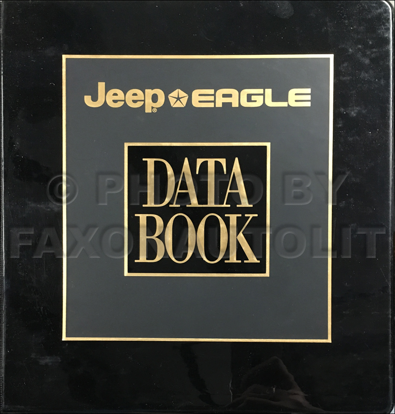 1994 Jeep/Eagle Color & Upholstery Album and Data Book Original
