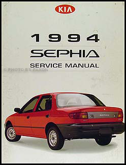 1994 Kia Sephia Repair Manual Original 