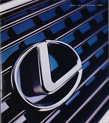 1994 Lexus Sales Catalog Original--All Models