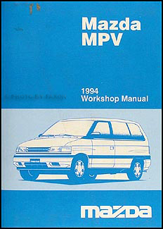 1994 Mazda MPV Repair Manual Original