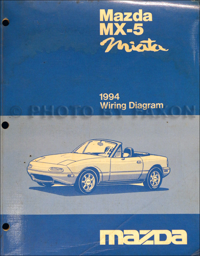 1995 Mazda MX-5/Miata Repair Manual Original 