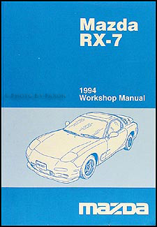 1994 Mazda RX-7 Repair Manual Original 