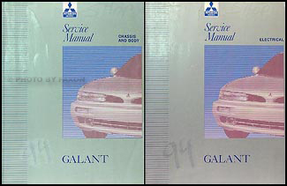 1994 Mitsubishi Galant Repair Manual Set Original