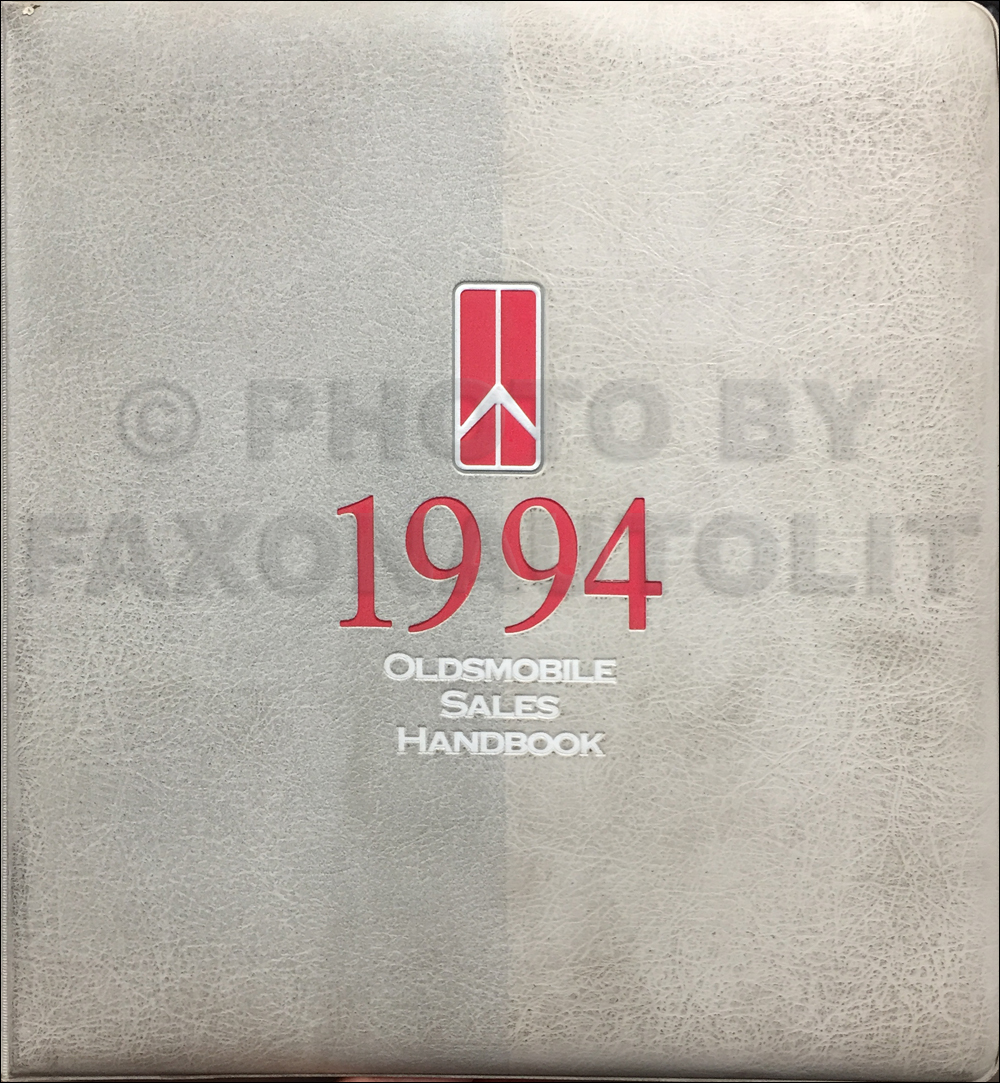 1994 Oldsmobile Color & Upholstery Dealer Album/Data Book Original
