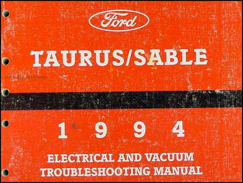 1994 Ford Taurus and Mercury Sable Electrical Troubleshooting Manual