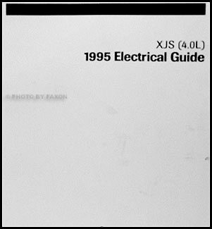 1995-1996 Jaguar XJS 4.0L Electrical Guide Wiring Diagram Original
