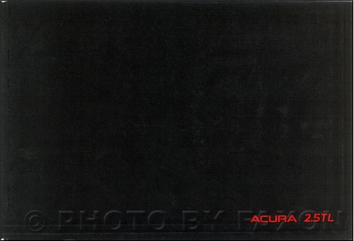 1995 Acura TL Owners Manual Original 2.5TL