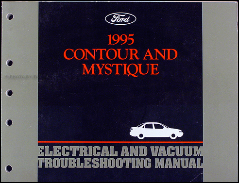 1995 Ford Contour Mercury Mystique Electrical Troubleshooting Manual