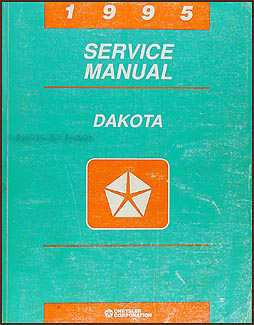 1995 Dodge Dakota Repair Manual Original 