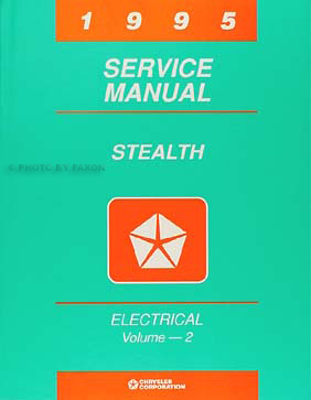 1995 Dodge Stealth Shop Manual Original Set 95 including RT & Turbo