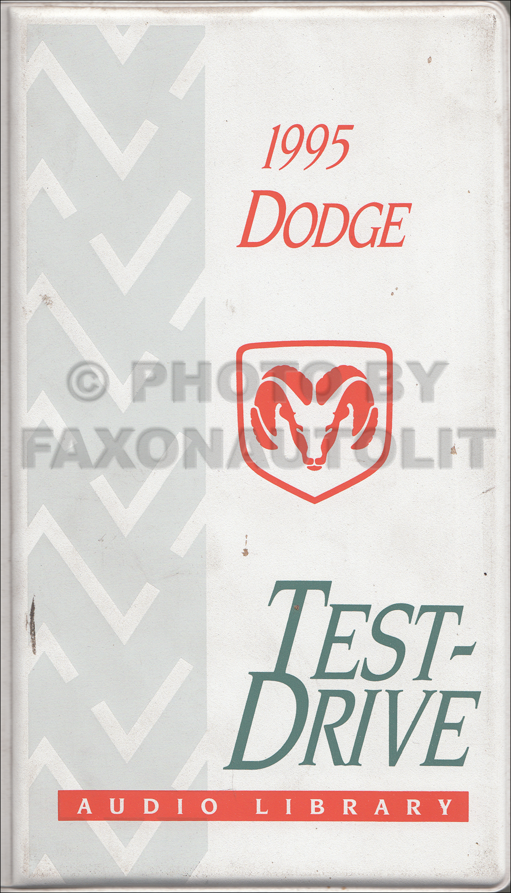 1995 Dodge Test Drive Audio Cassettes Original