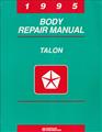 1995 Eagle Talon Body Collision Repair Manual Original