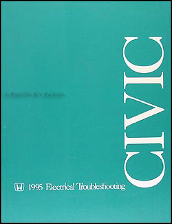 1995 Honda Civic Electrical Troubleshooting Manual Original