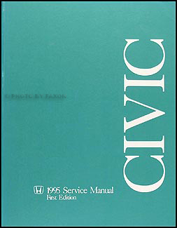 1995 Honda Civic Repair Manual Original 
