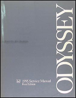1995 Honda Odyssey Repair Manual Original 