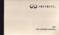 1995 Infiniti Q45 Owner's Manual Original