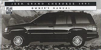 1995 Jeep Grand Cherokee Original Owner's Manual