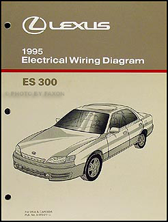 1995 Lexus ES 300 Wiring Diagram Manual Original
