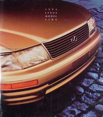 1995 Lexus Sales Catalog Original--All Models