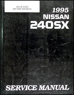 1995 Nissan 240SX Repair Manual Original