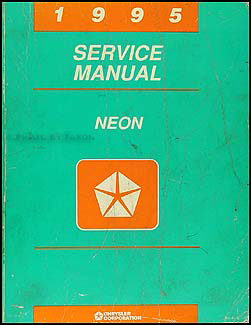 1995 Neon Shop Manual Original