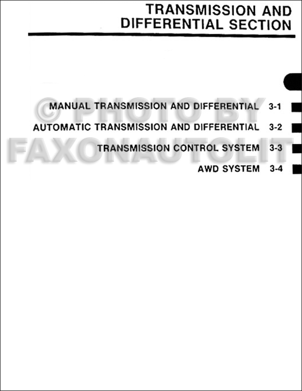 Table of Contents Volume 2