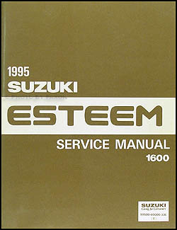 1995 Suzuki Esteem 1600 Repair Manual Original